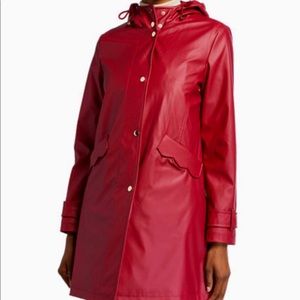 Kate Spade New York Matte Coated Rain Jacket Patka